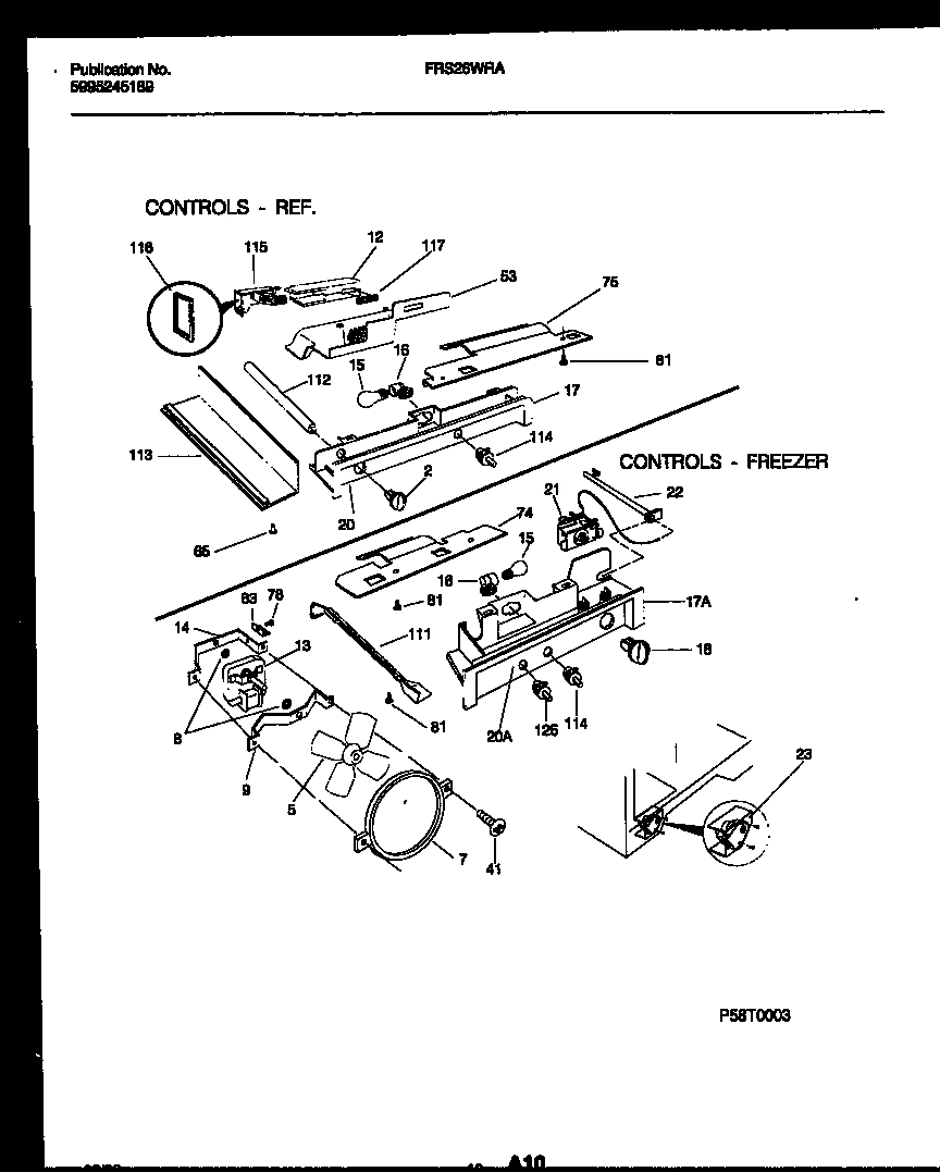 06 - REFRIGERATOR CONTROL ASSEMBLY, DAMP