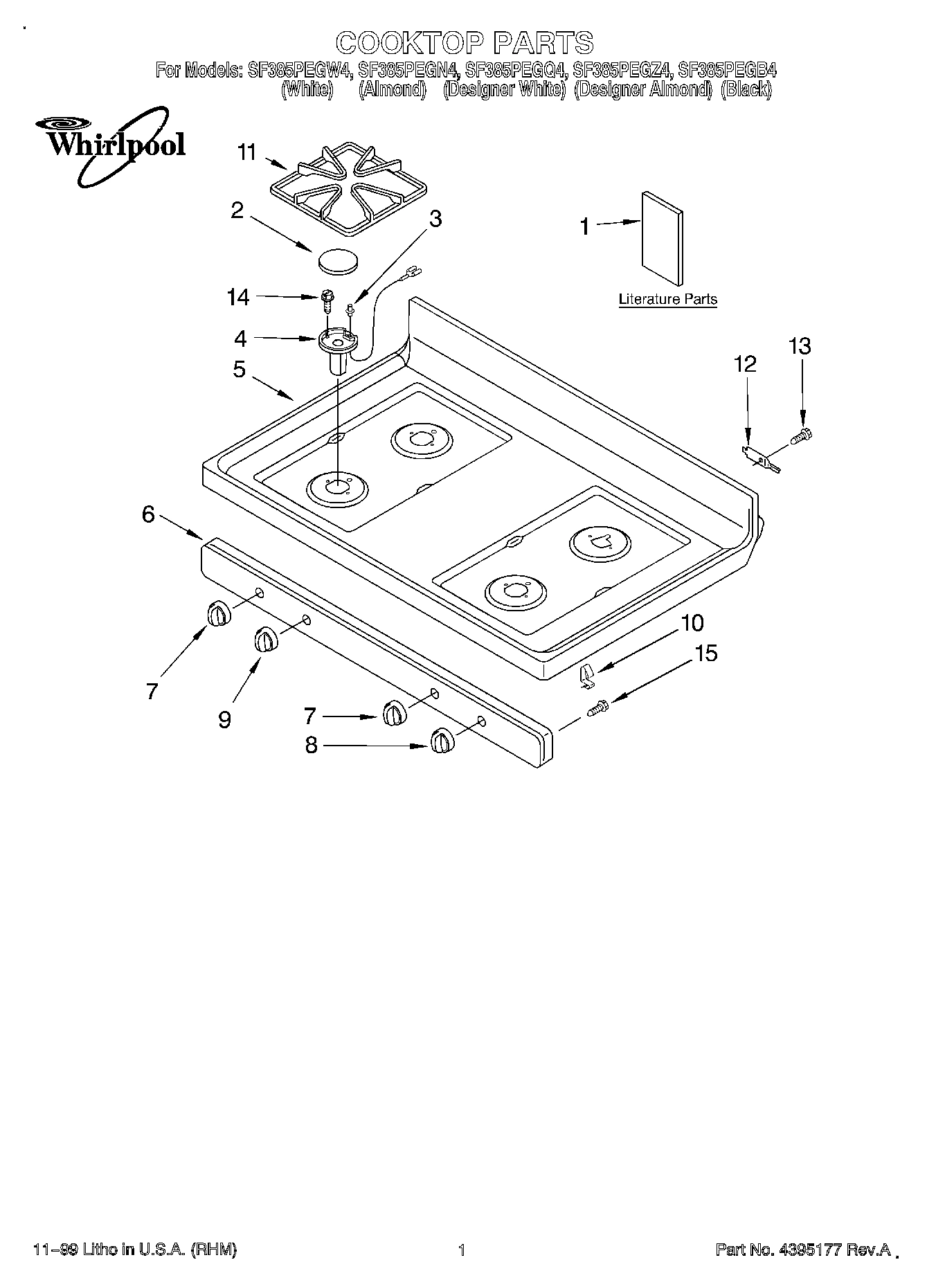 01 - COOKTOP, LITERATURE