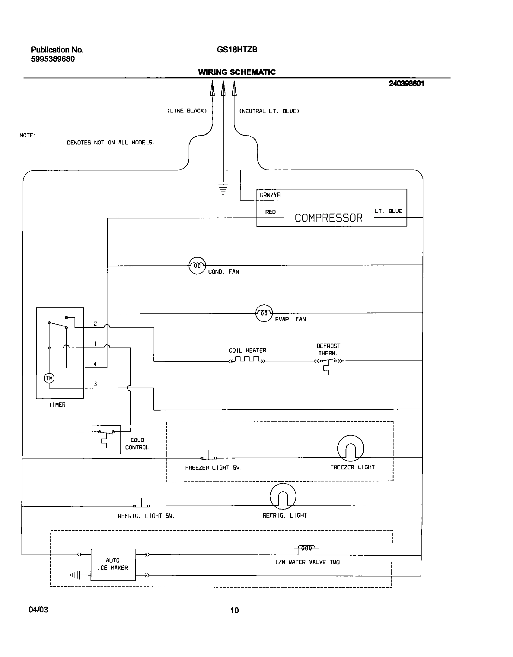 10 - WIRING SCHEMATIC