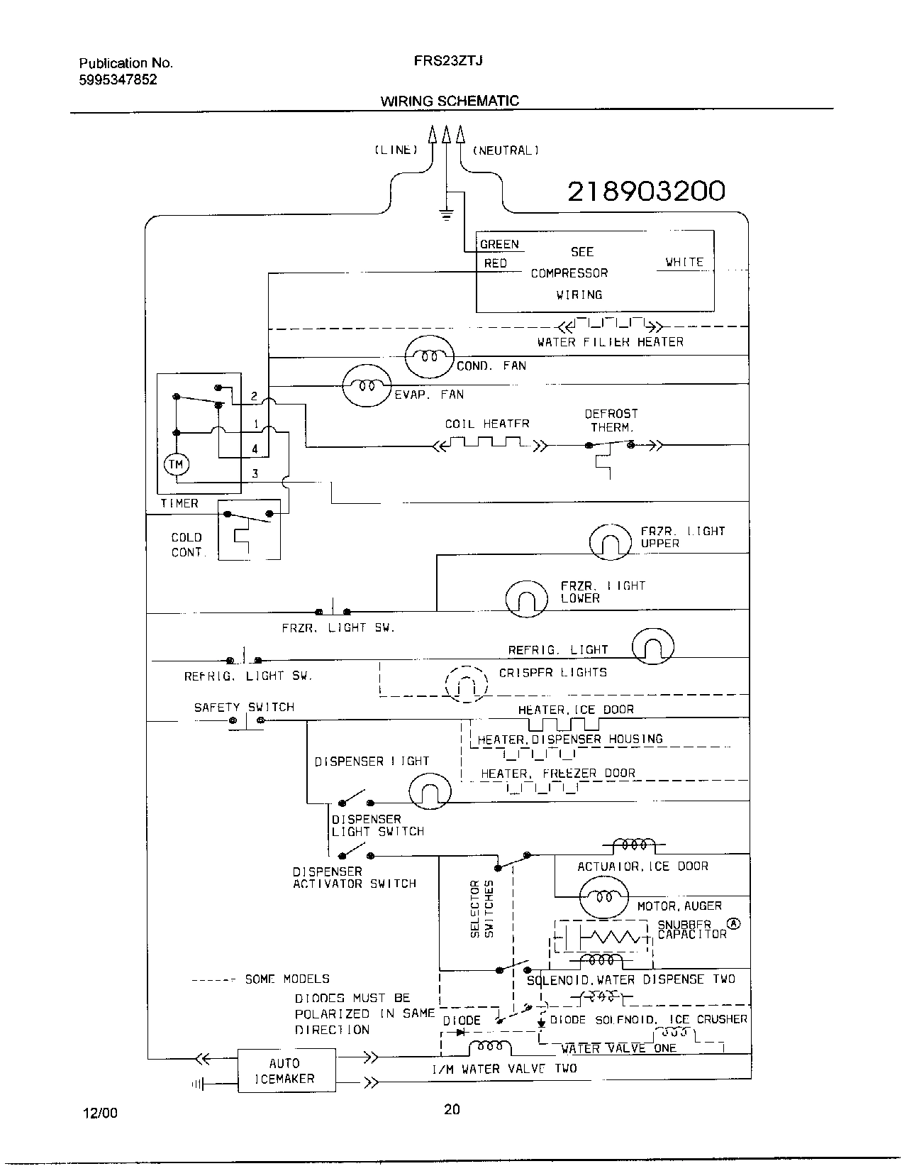 20 - WIRING SCHEMATIC