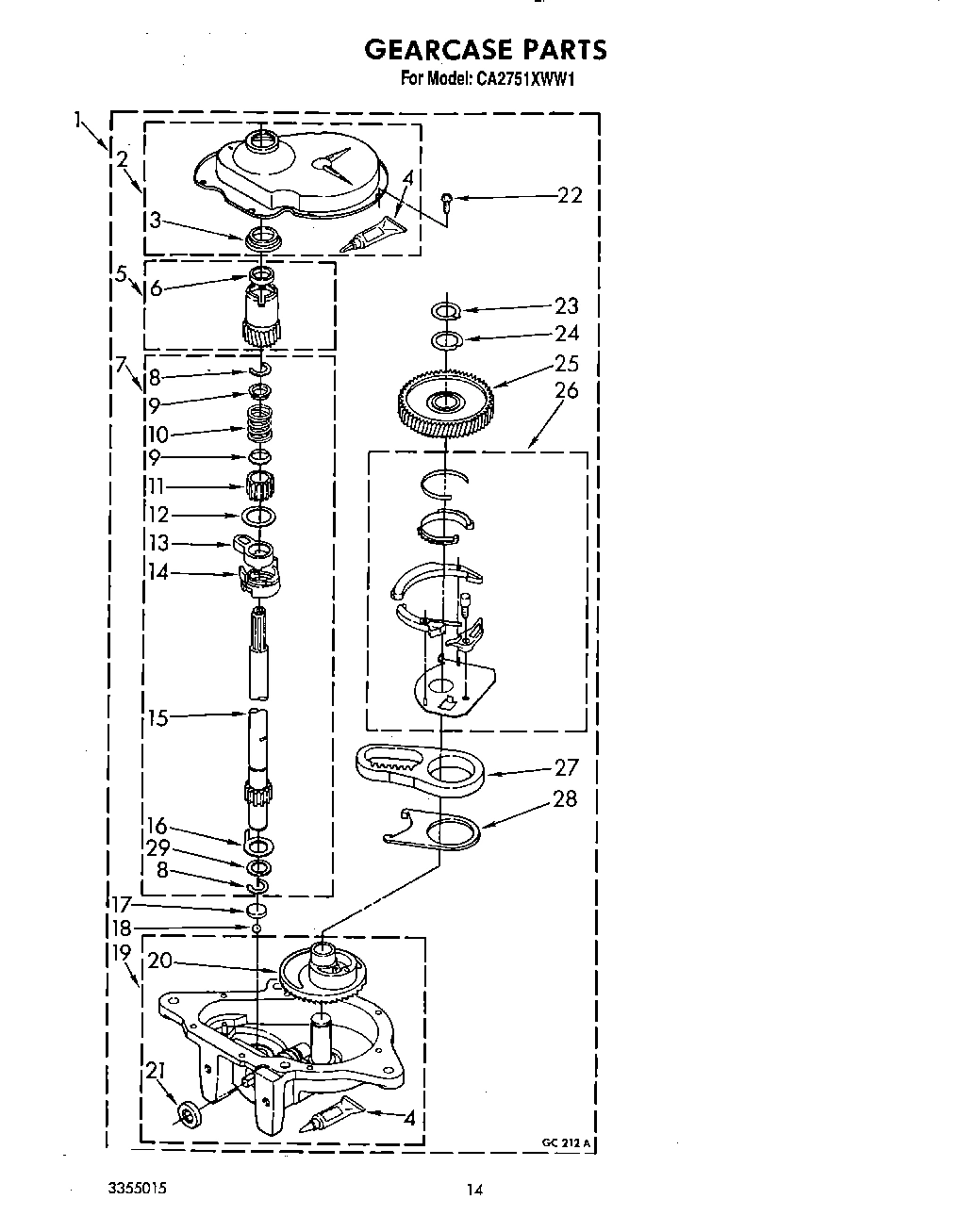 12 - GEARCASE