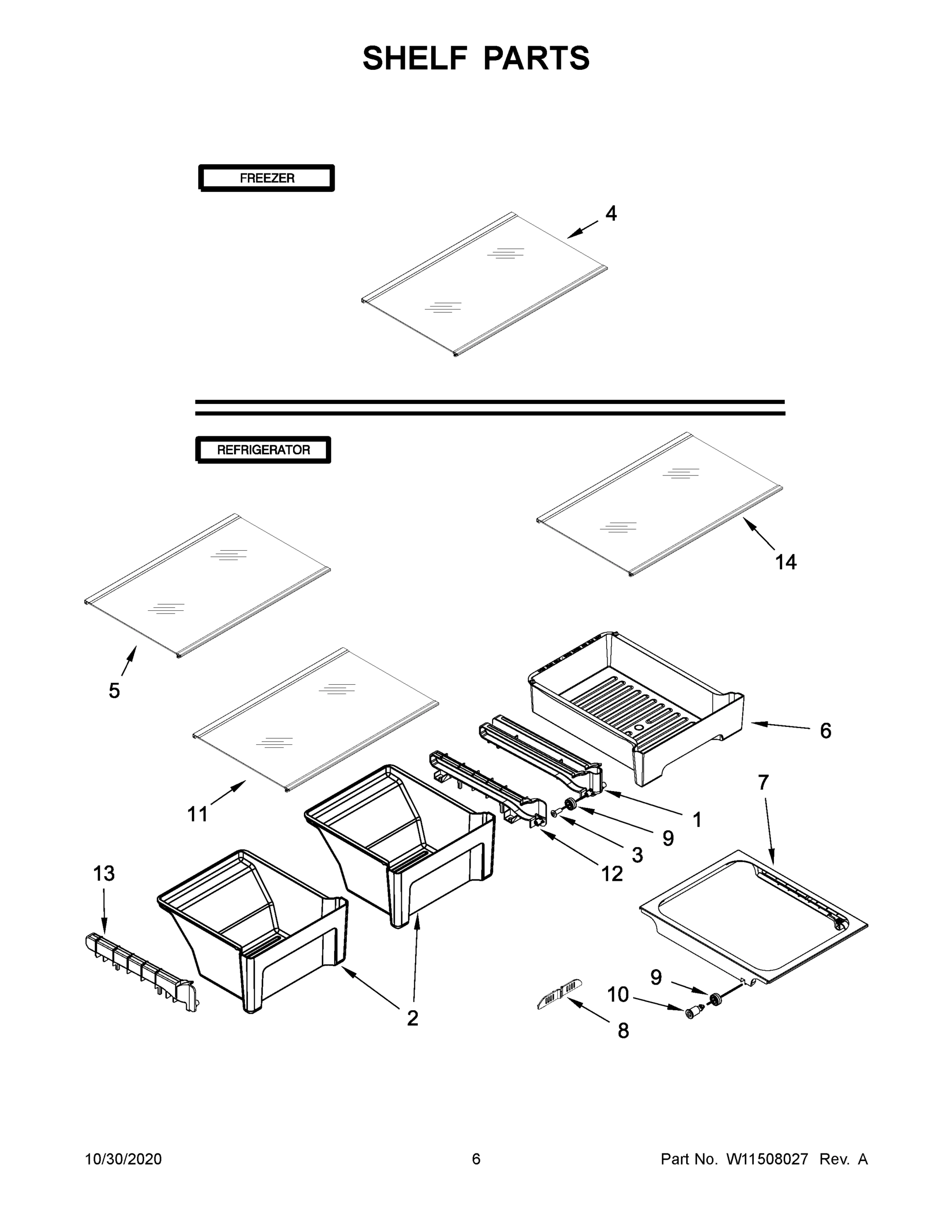 04 - SHELF PARTS