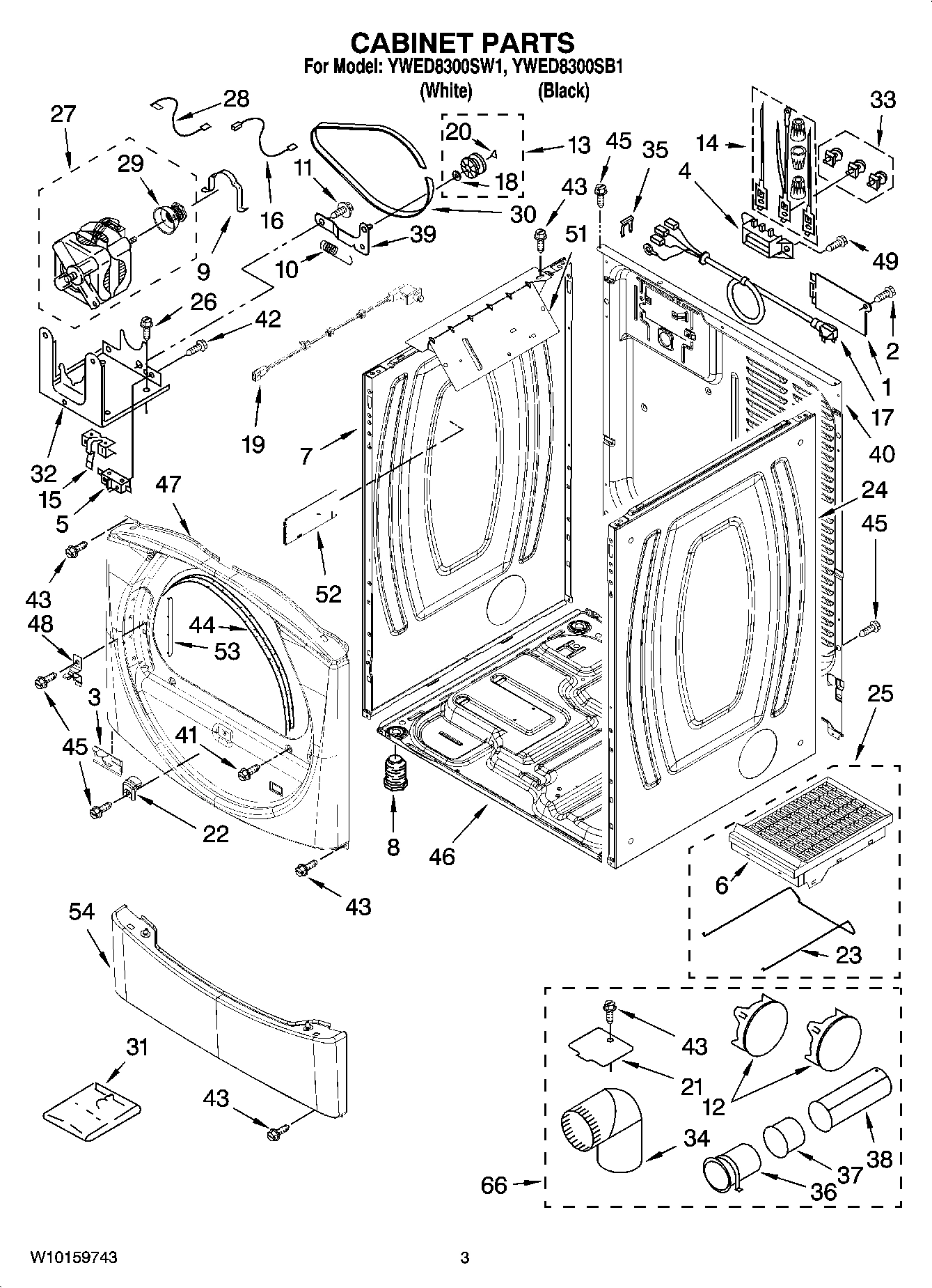 02 - CABINET PARTS