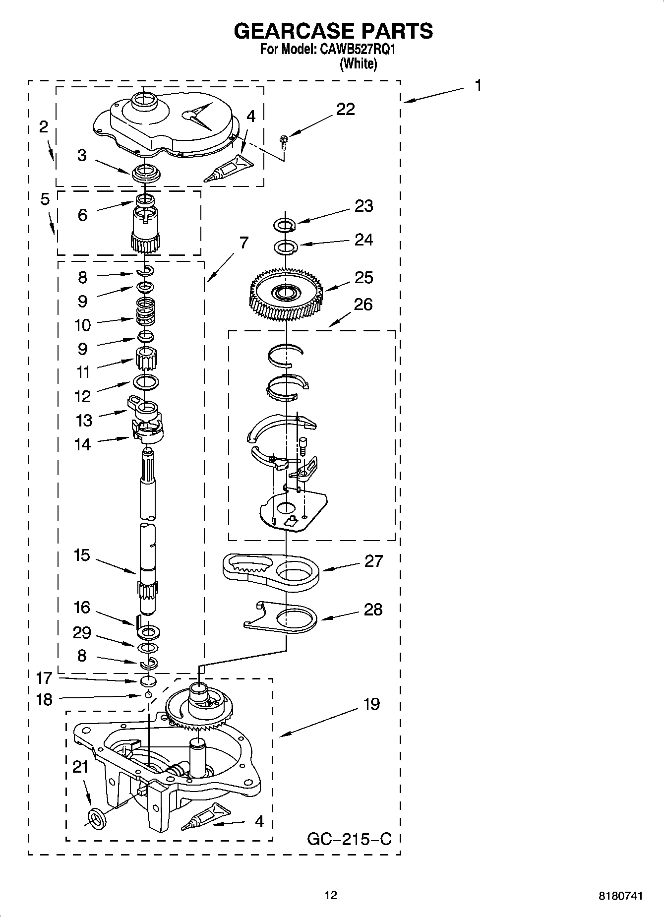 08 - GEARCASE PARTS