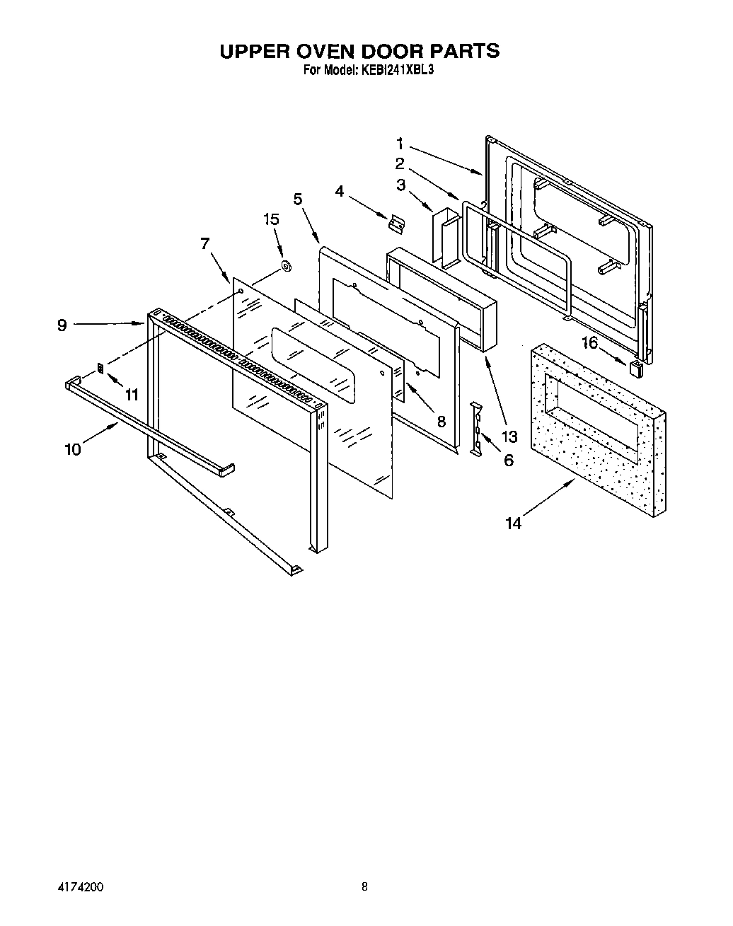 06 - UPPER OVEN DOOR