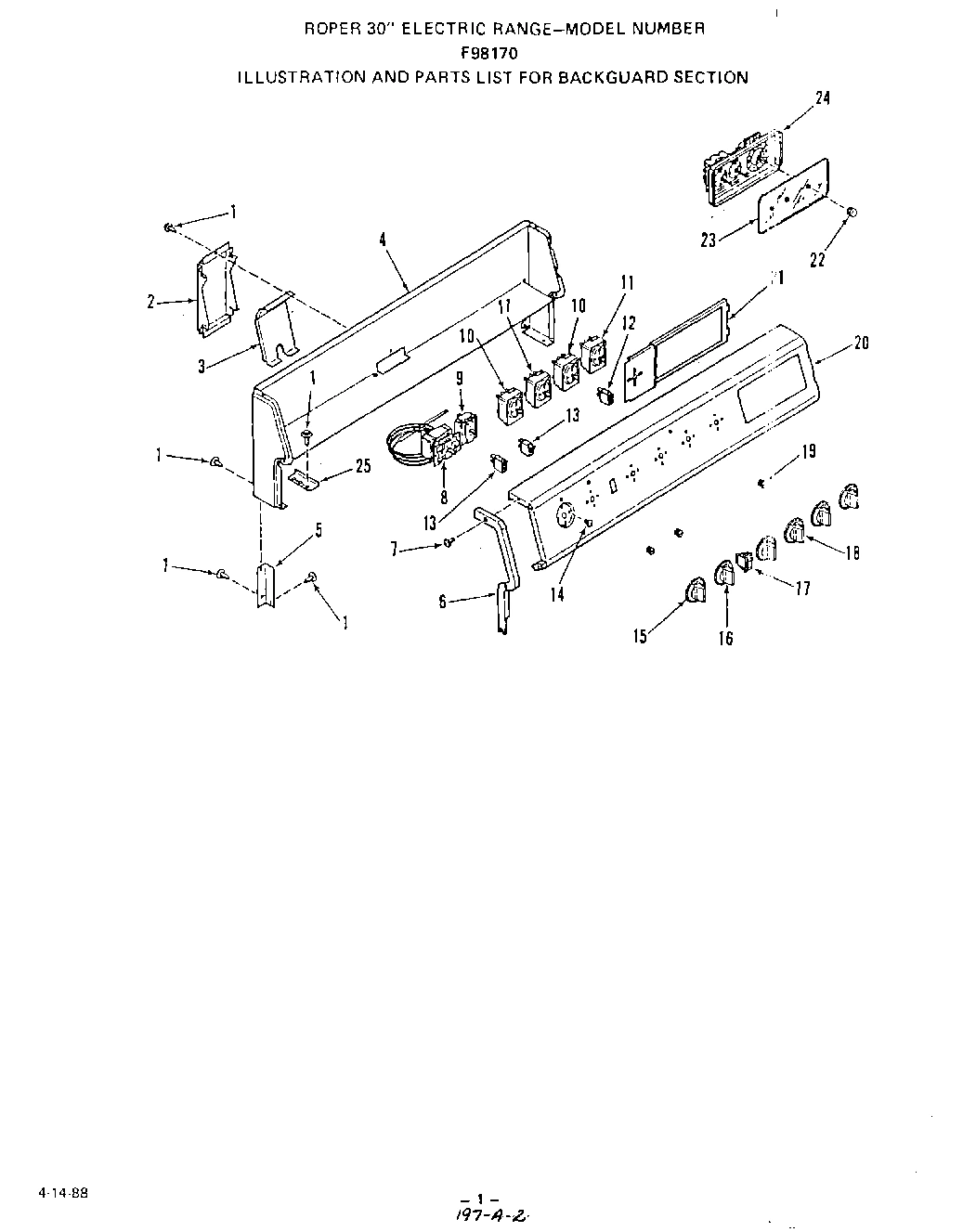 02 - BACKGUARD , LIT/OPTIONAL