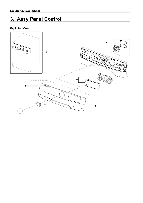 Control Panel Parts