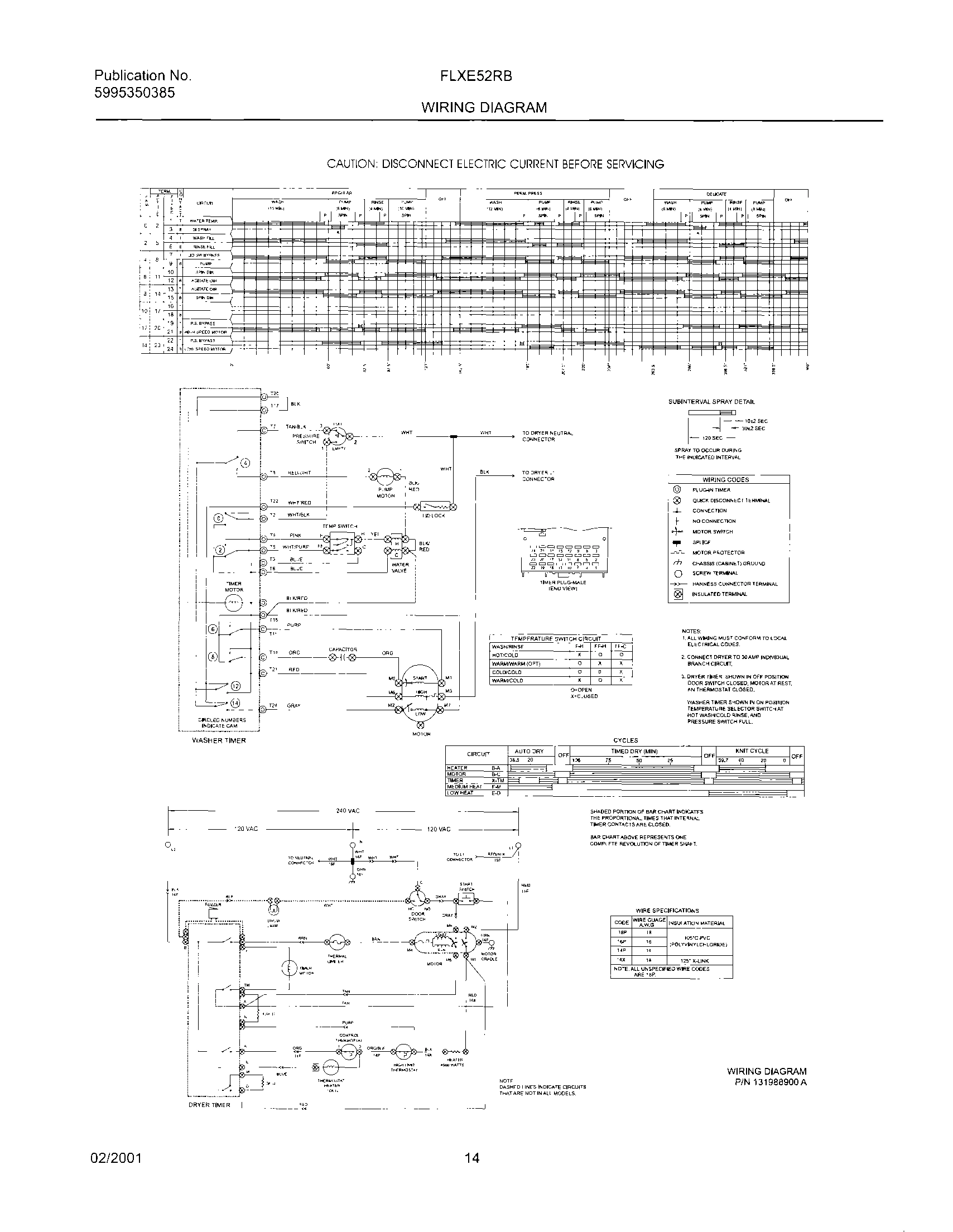 14 - 131988900 WIRING DIAGRAM