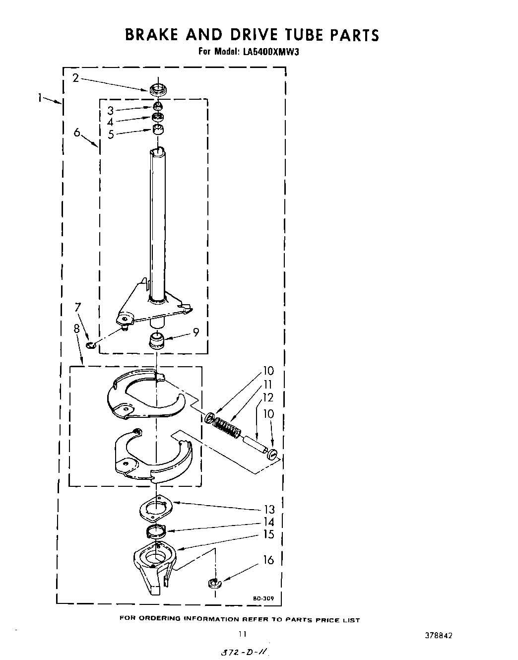 09 - BRAKE AND DRIVE TUBE