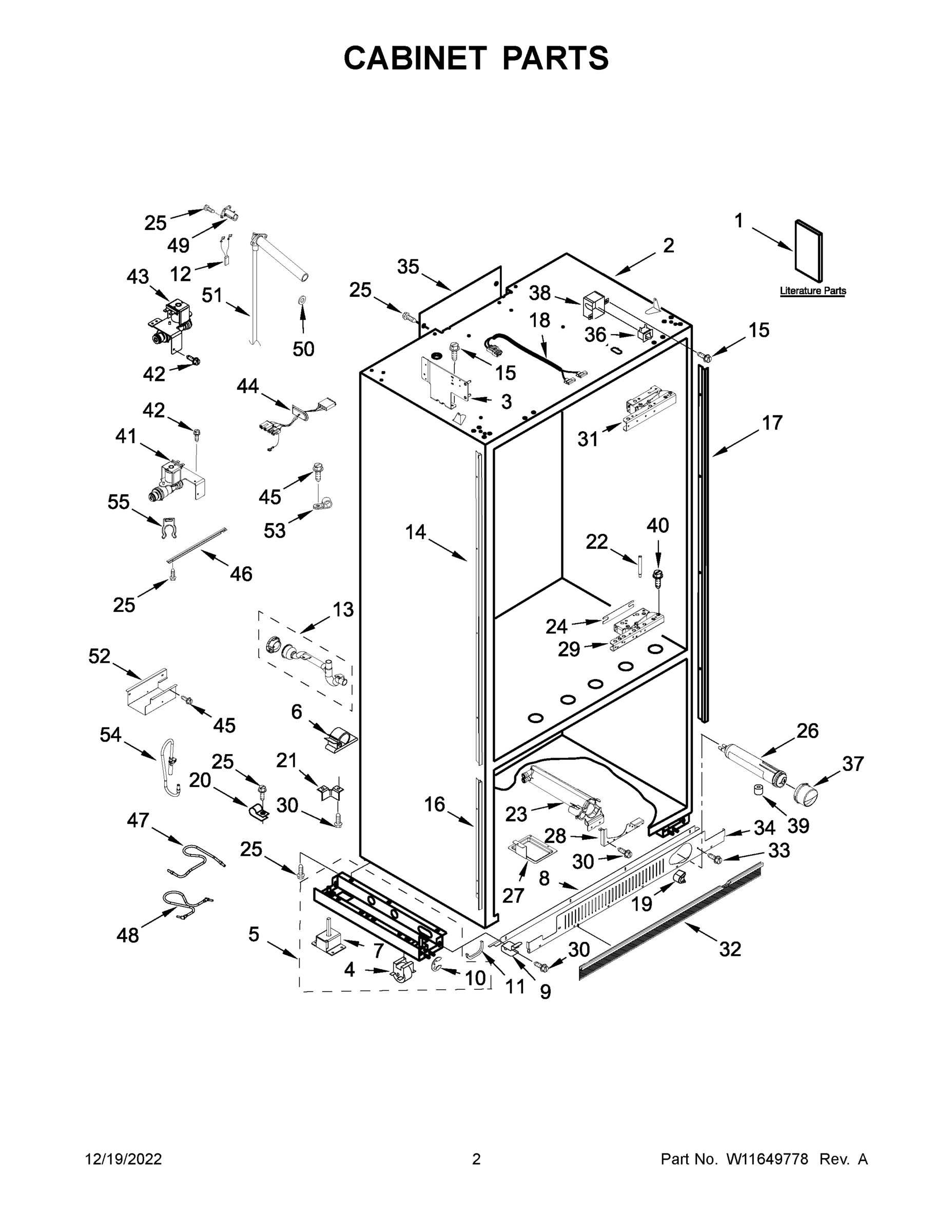 02 - CABINET PARTS