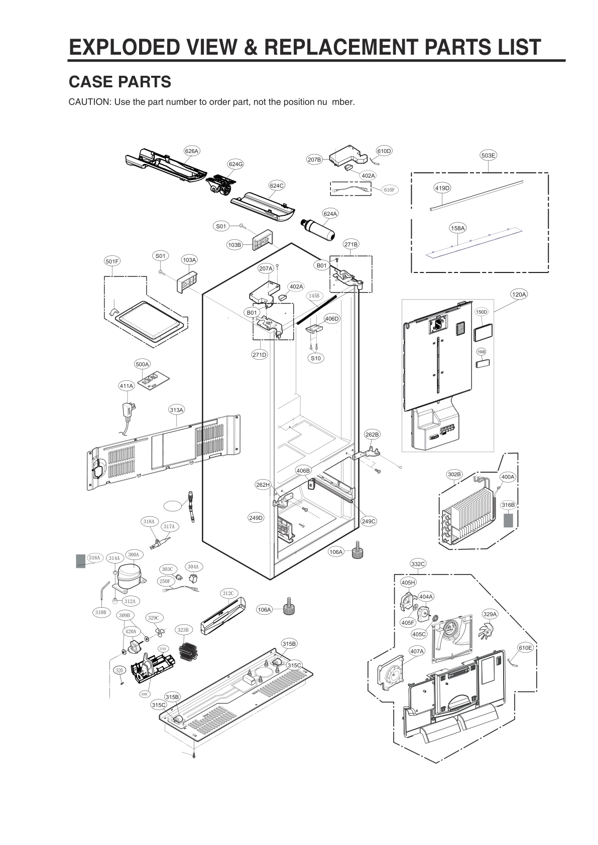 CASE PARTS