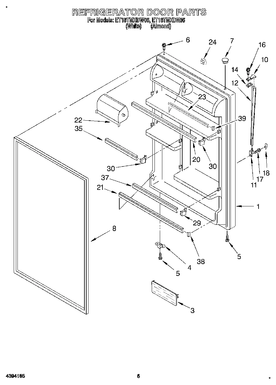 04 - REFRIGERATOR DOOR