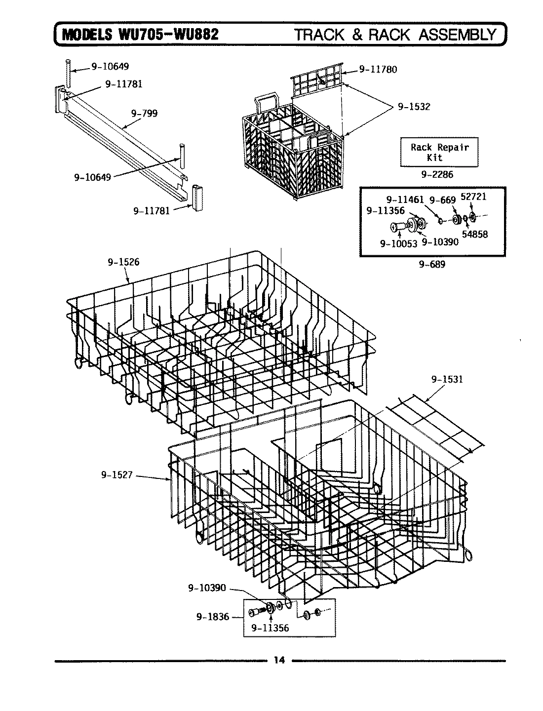 08 - TRACK & RACK ASSEMBLY