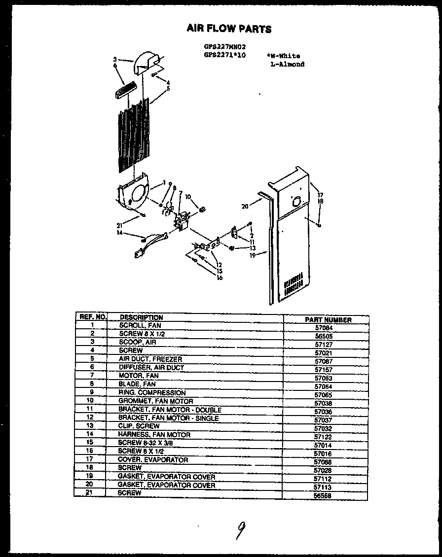 01 - AIRFLOW PARTS