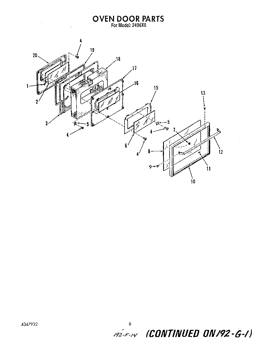 06 - OVEN DOOR