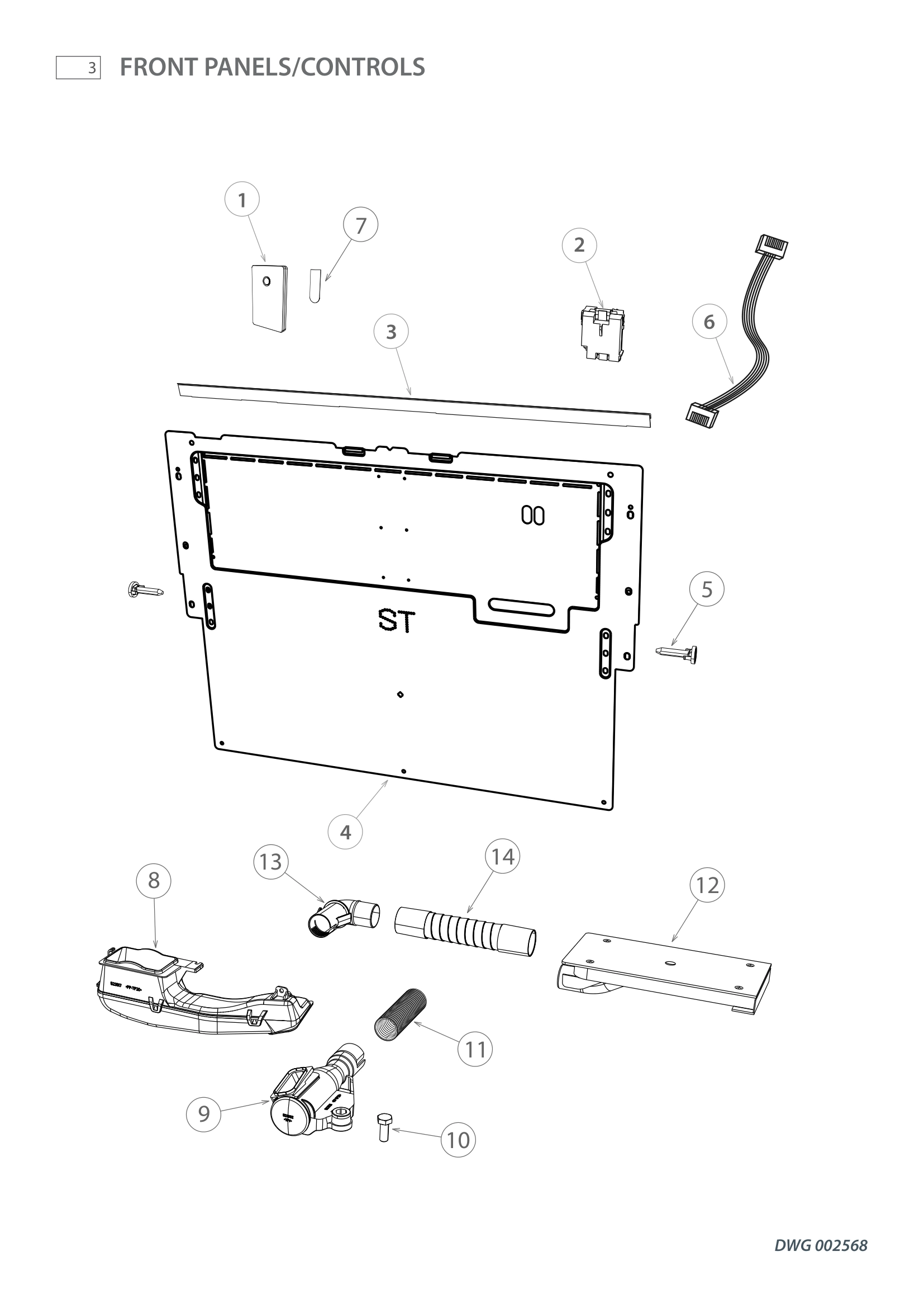 FRONT PANELS/CONTROLS