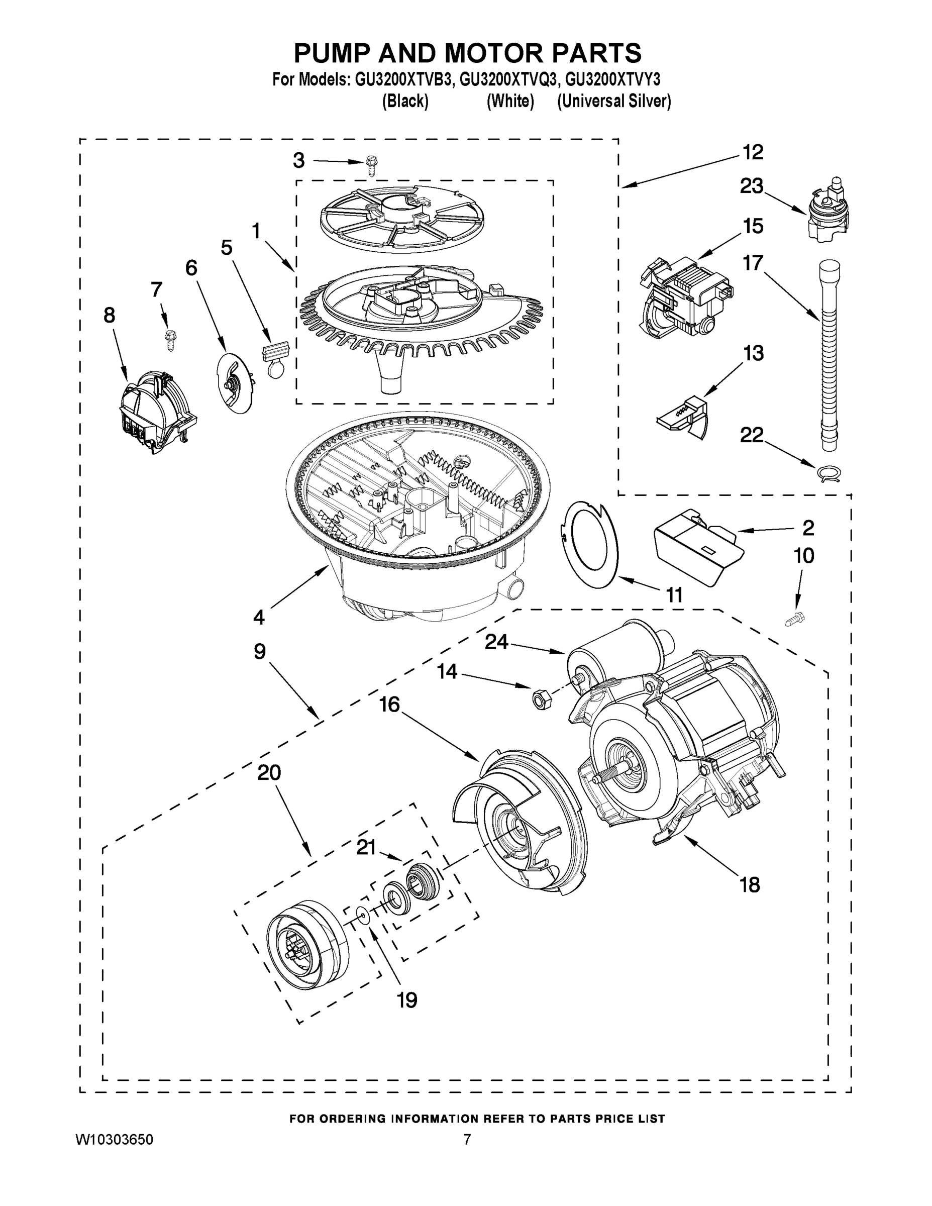 06 - PUMP AND MOTOR PARTS