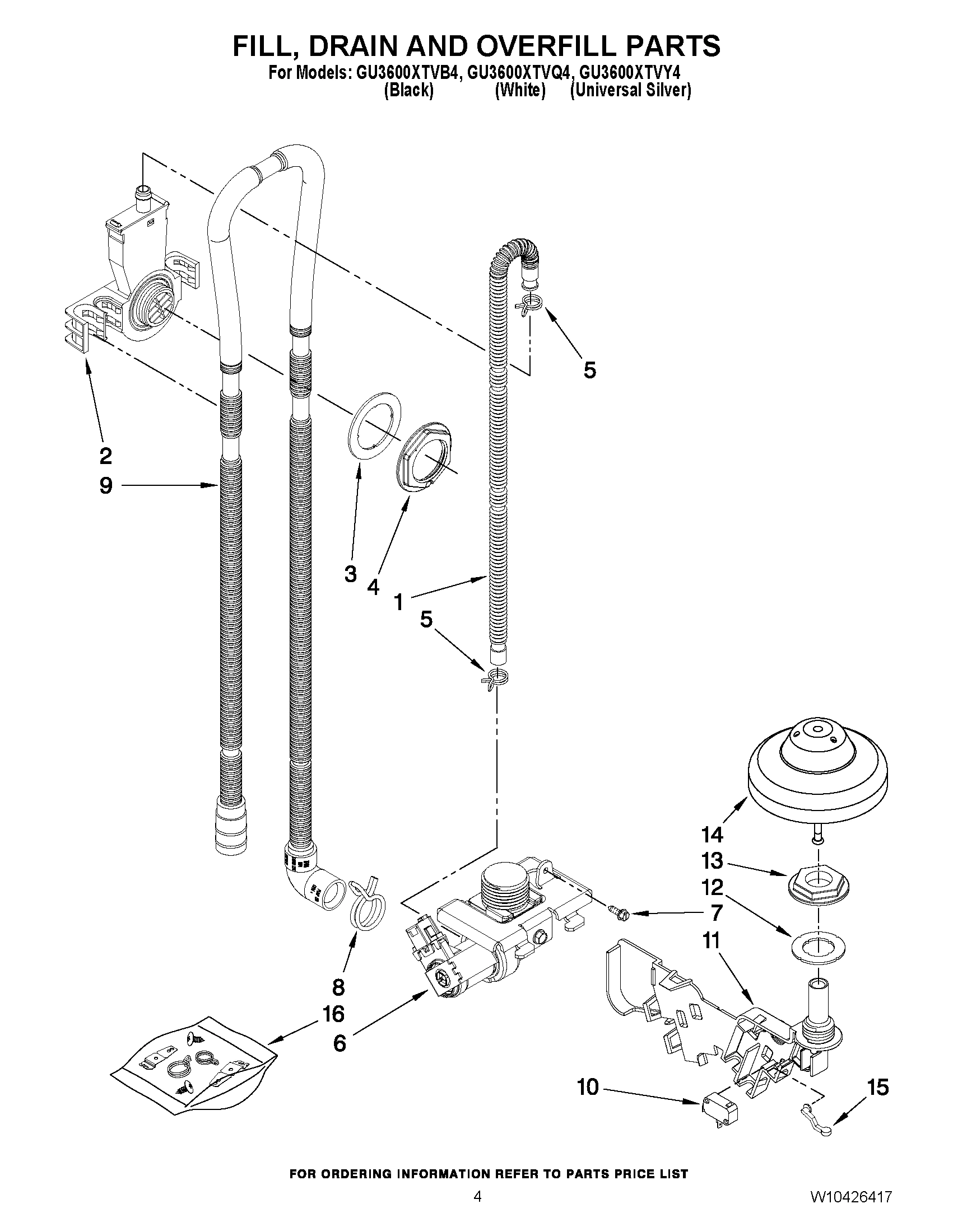 04 - FILL, DRAIN AND OVERFILL PARTS