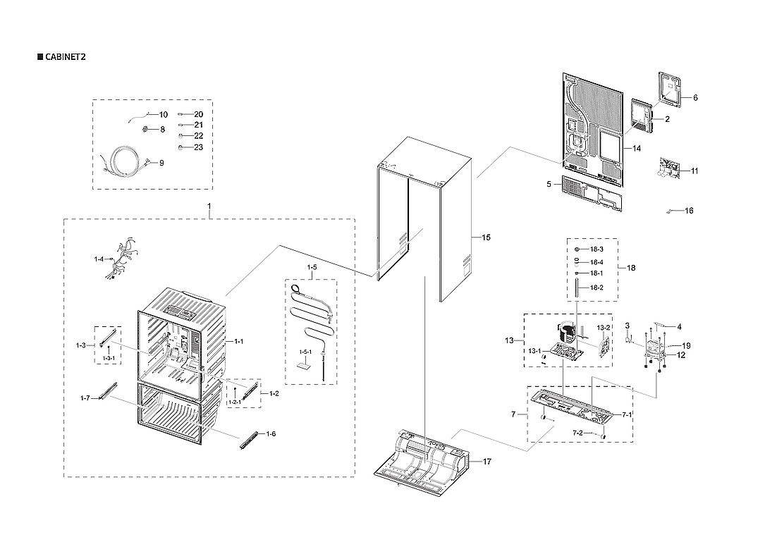 Cabinet 2 Parts