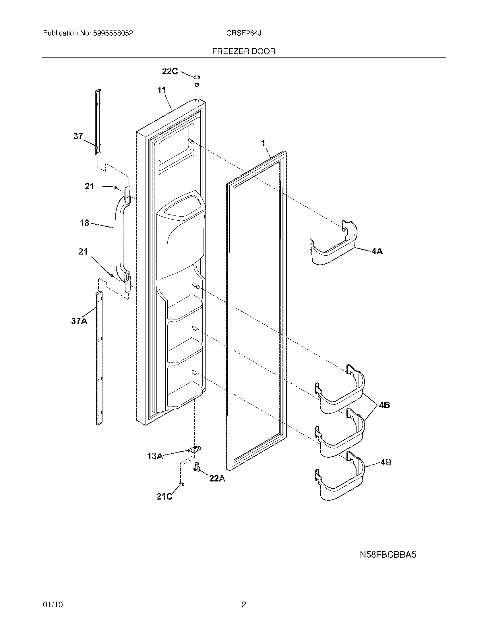 03 - FREEZER DOOR