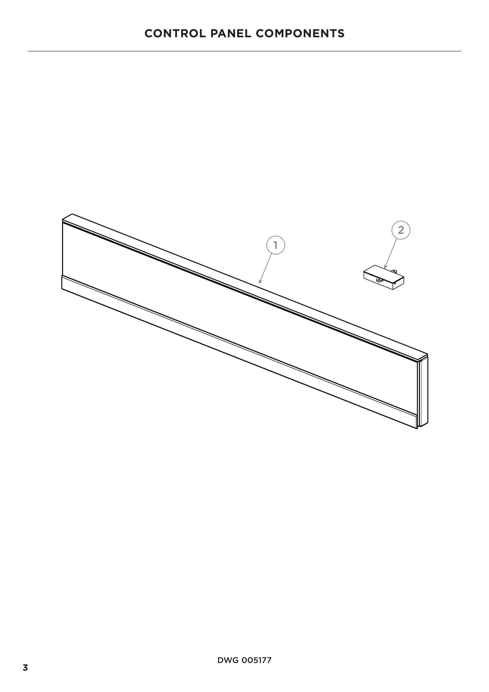 CONTROL PANEL COMPONENTS