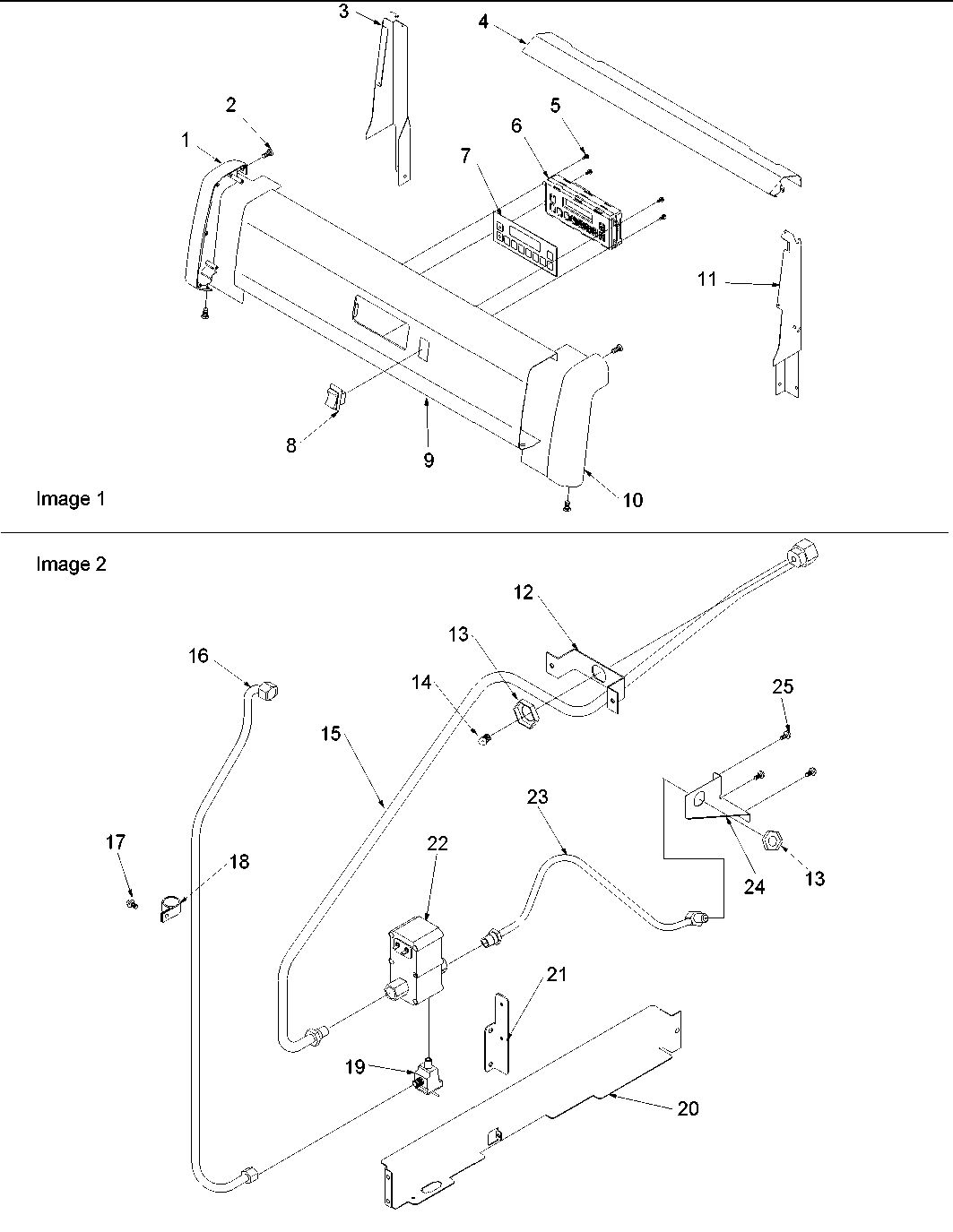 01 - Backguard and Gas Supply