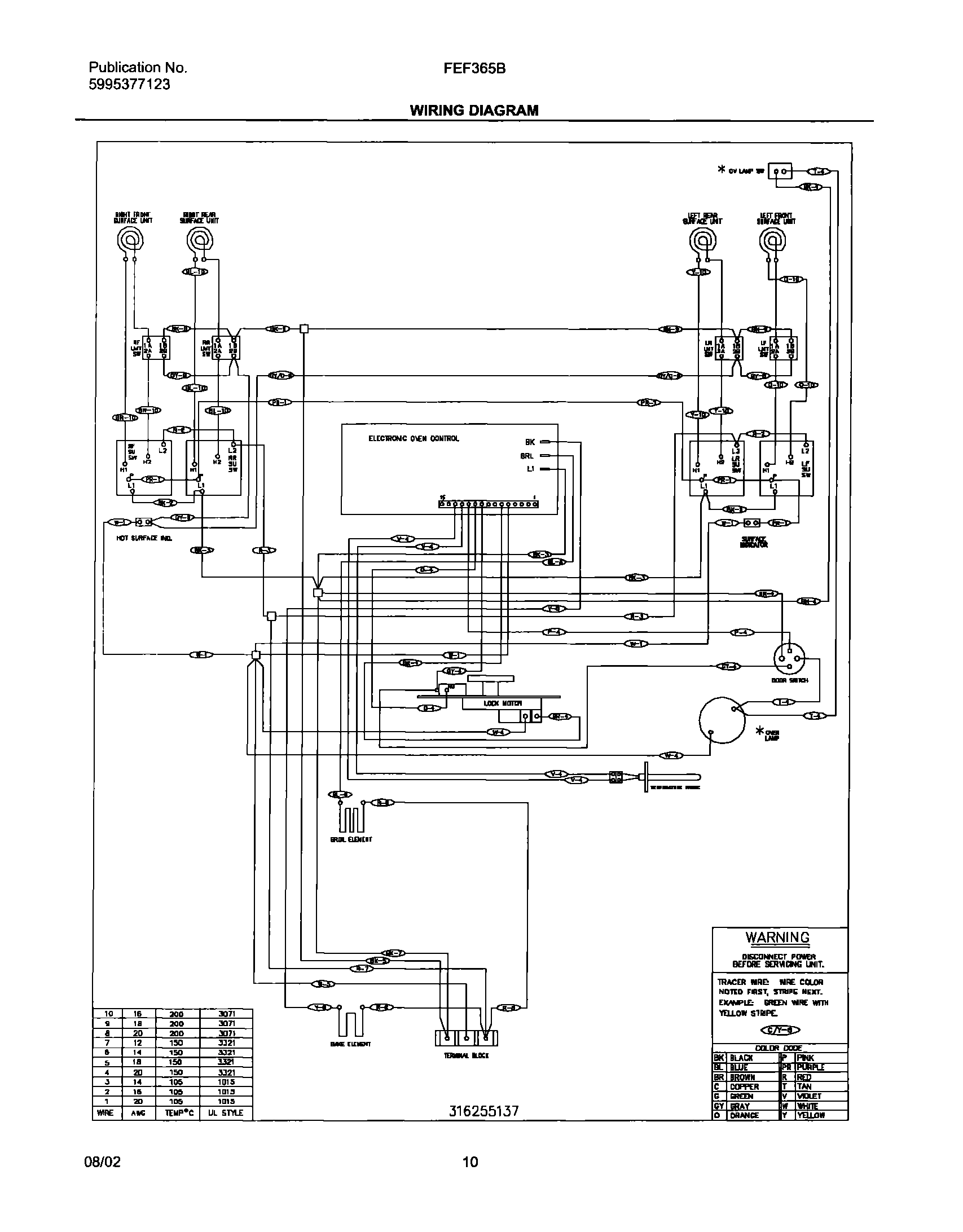 10 - WIRING DIAGRAM
