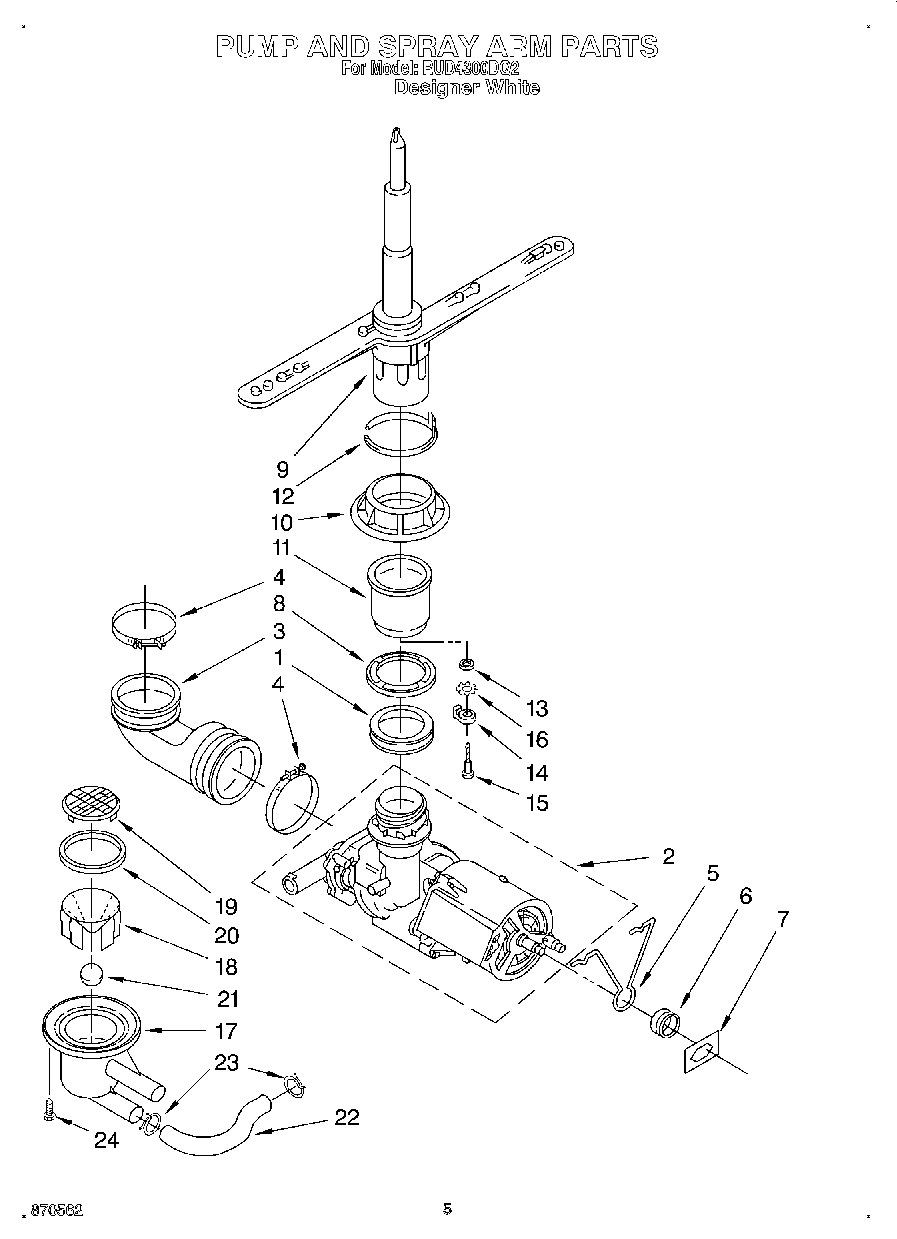 04 - PUMP AND SPRAY ARM