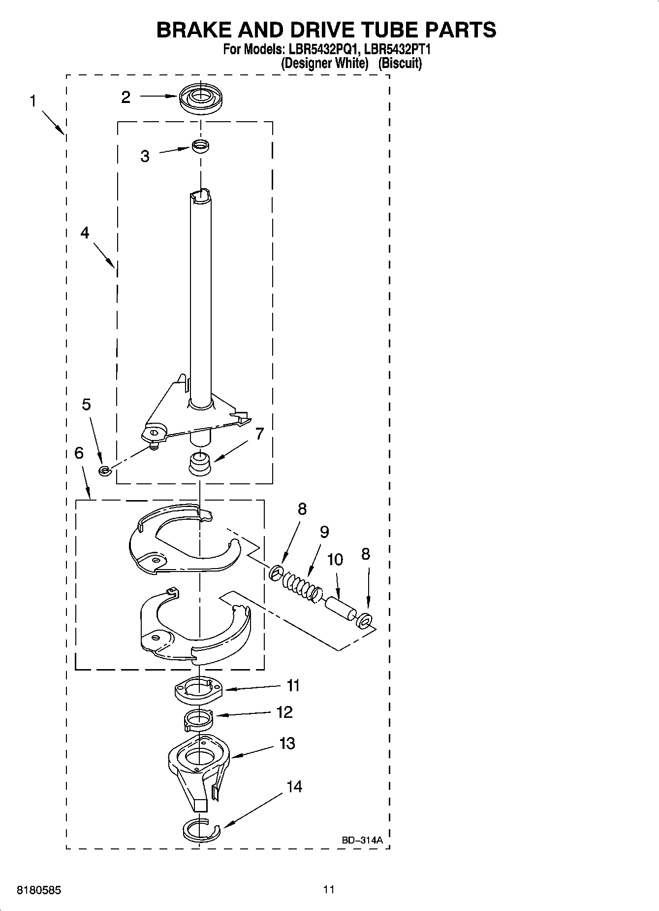 07 - BRAKE AND DRIVE TUBE PARTS