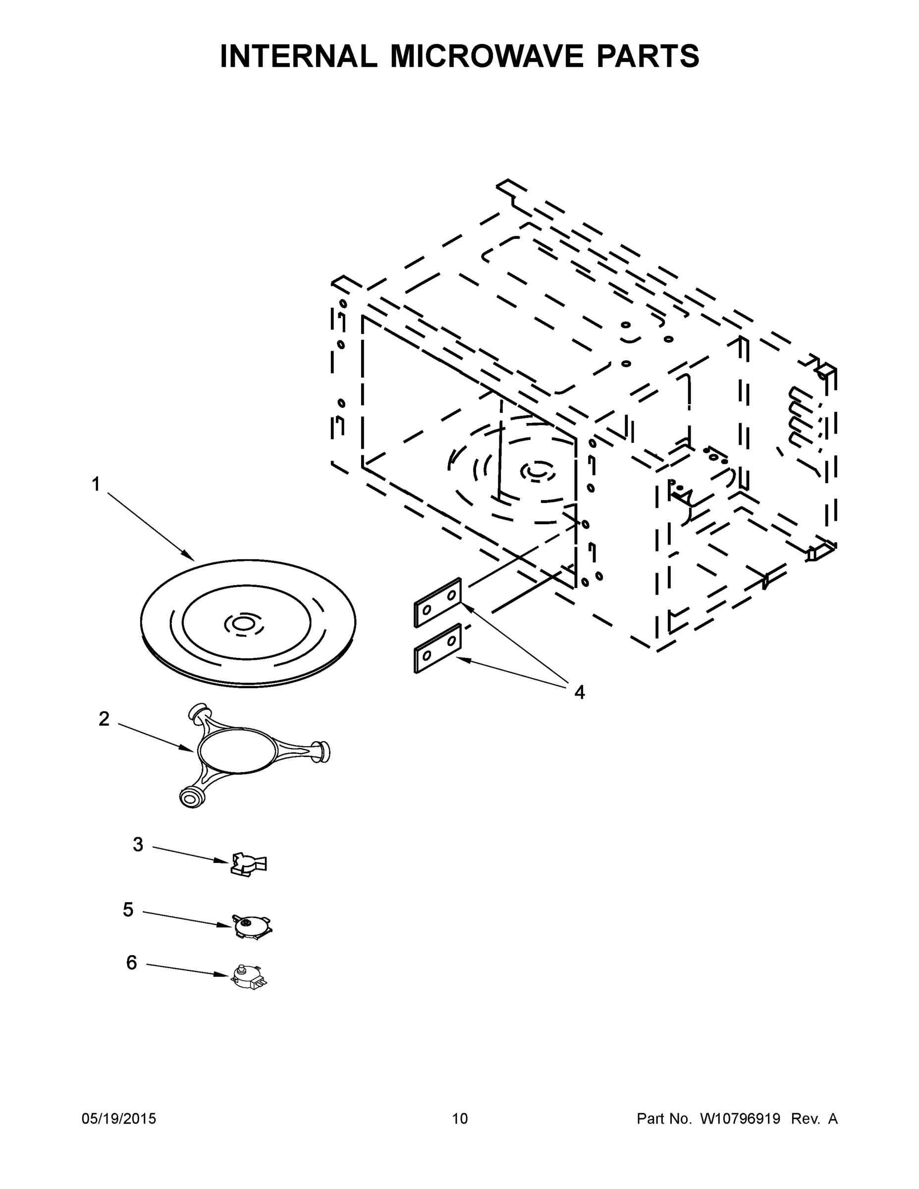 06 - INTERNAL MICROWAVE PARTS