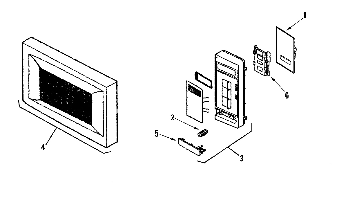 02 - CONTROL PANEL/DOOR ASSEMBLY
