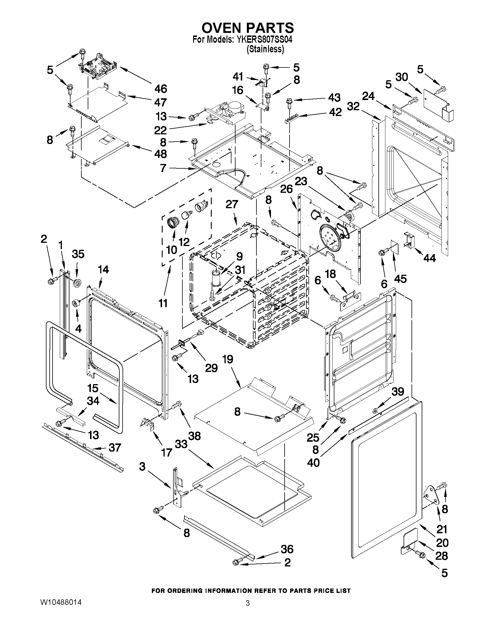 02 - OVEN PARTS