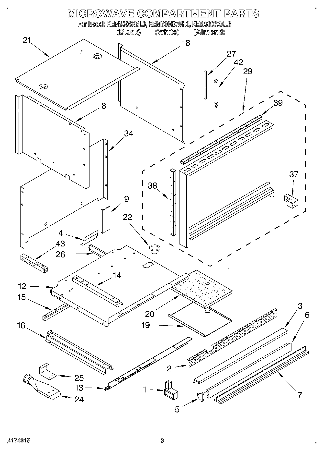 02 - MICROWAVE COMPARTMENT