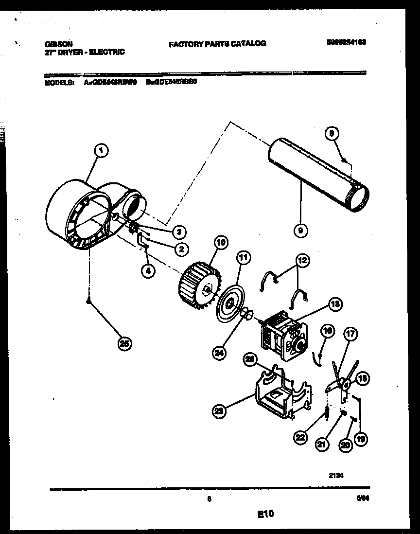 05 - BLOWER AND DRIVE PARTS