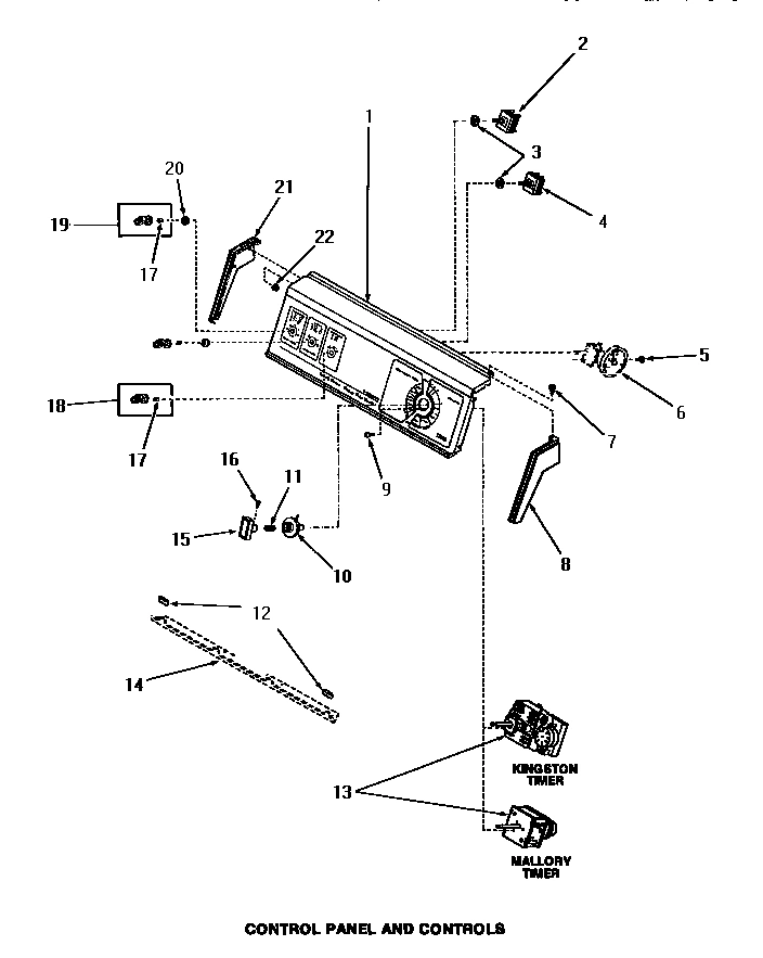 10 - CONTROL PANEL & CONTROLS
