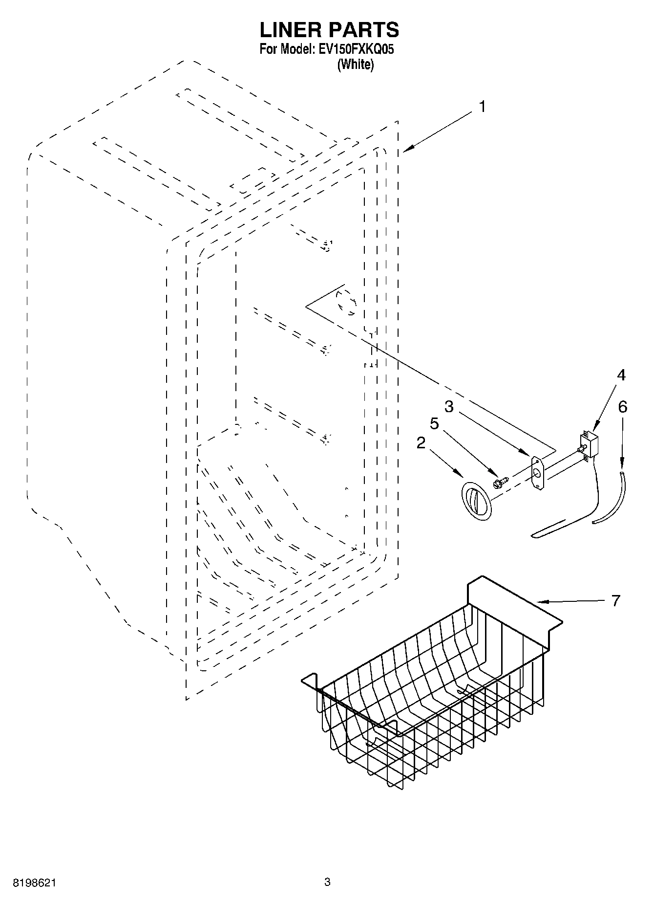 02 - LINER PARTS PARTS NOT ILLUSTRATED