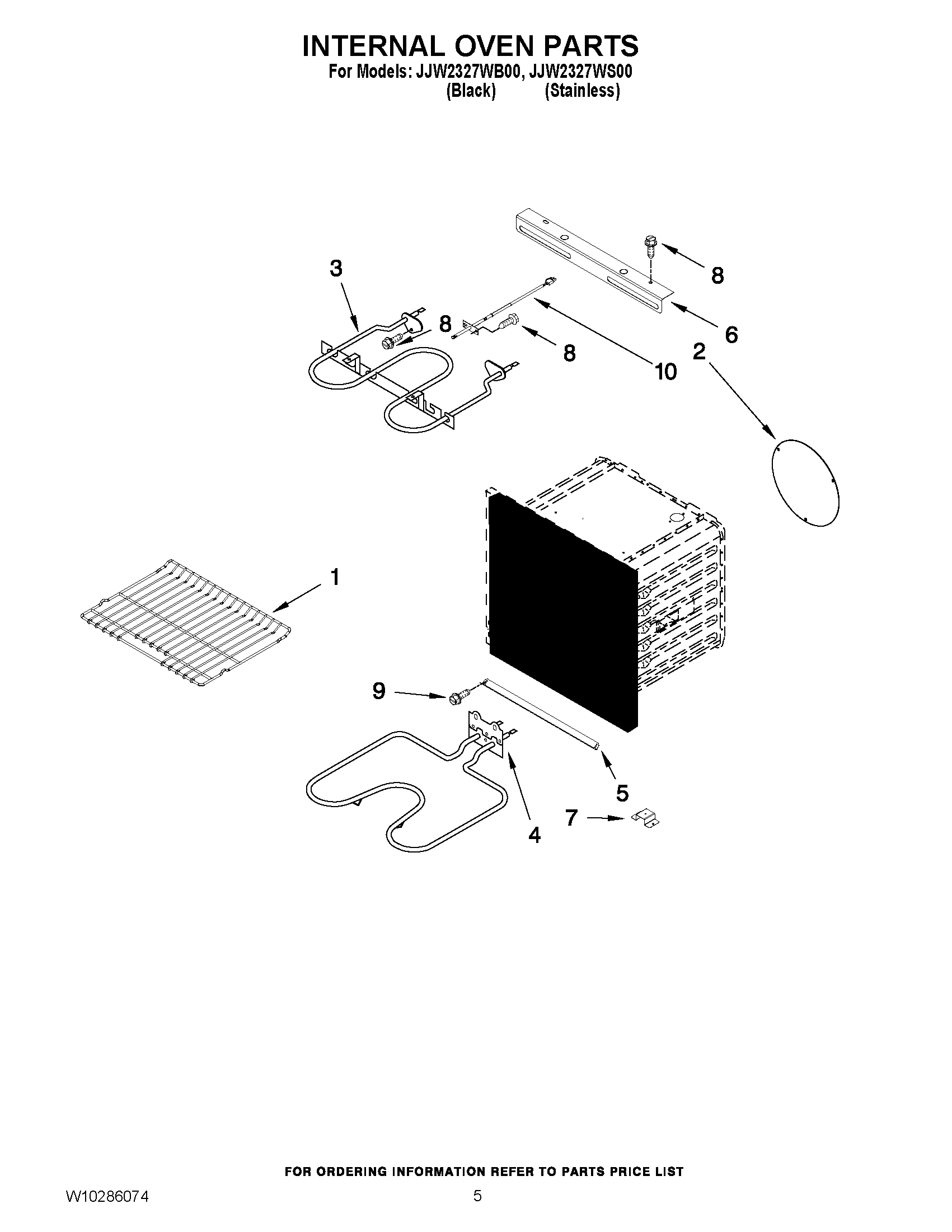 03 - INTERNAL OVEN PARTS