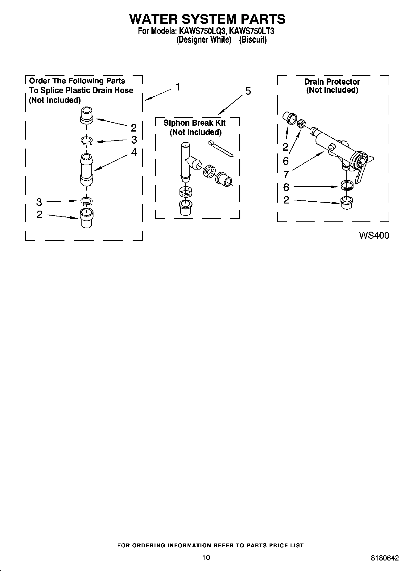07 - WATER SYSTEM PARTS