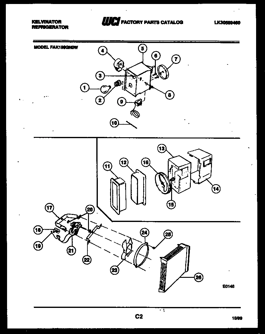 06 - REFRIGERATOR CONTROL ASSEMBLY, DAMP