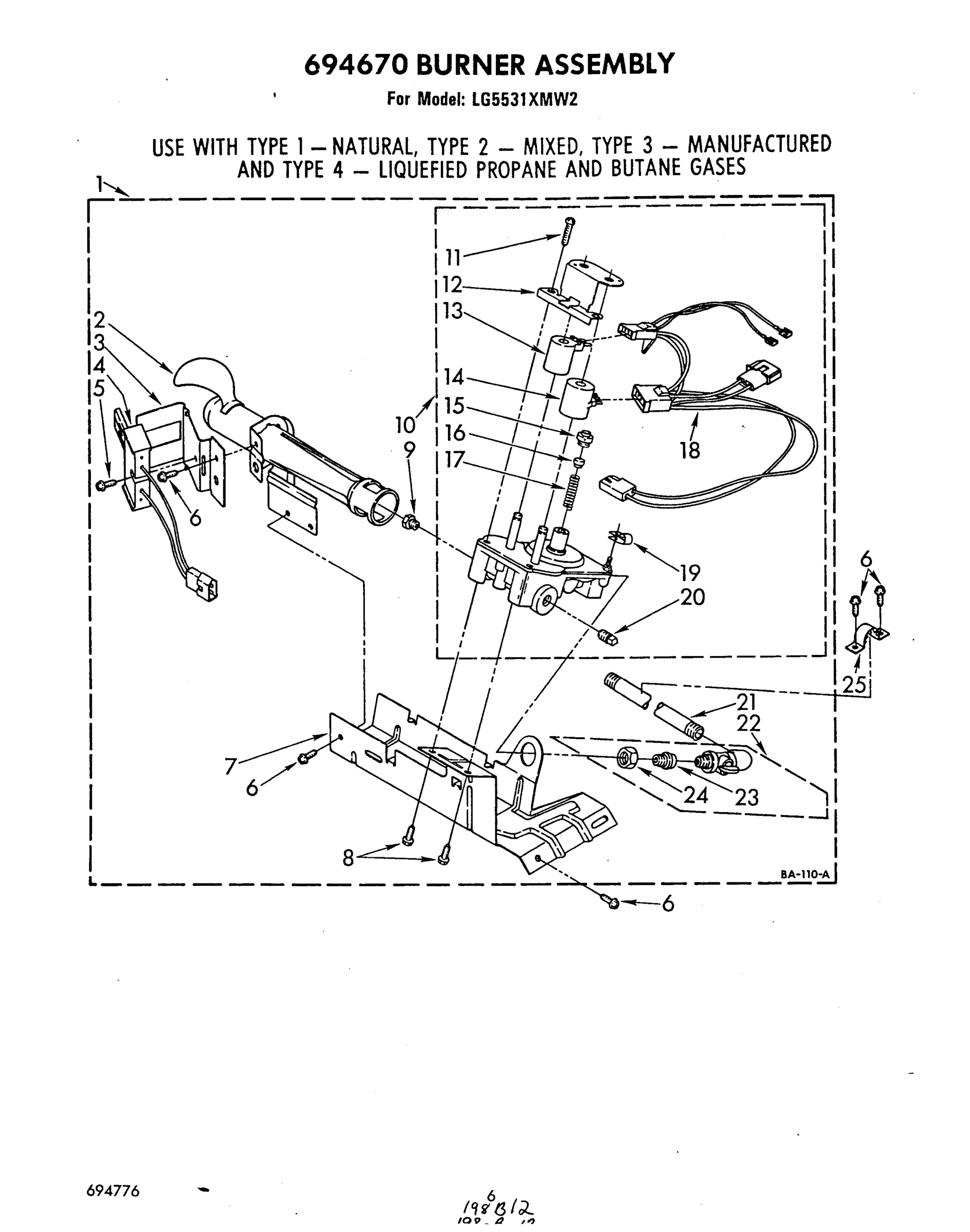 04 - 694670 BURNER