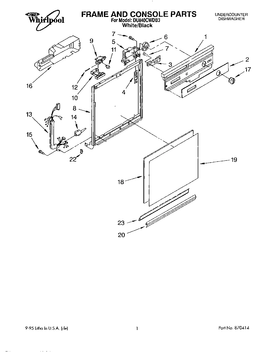 01 - FRAME AND CONSOLE