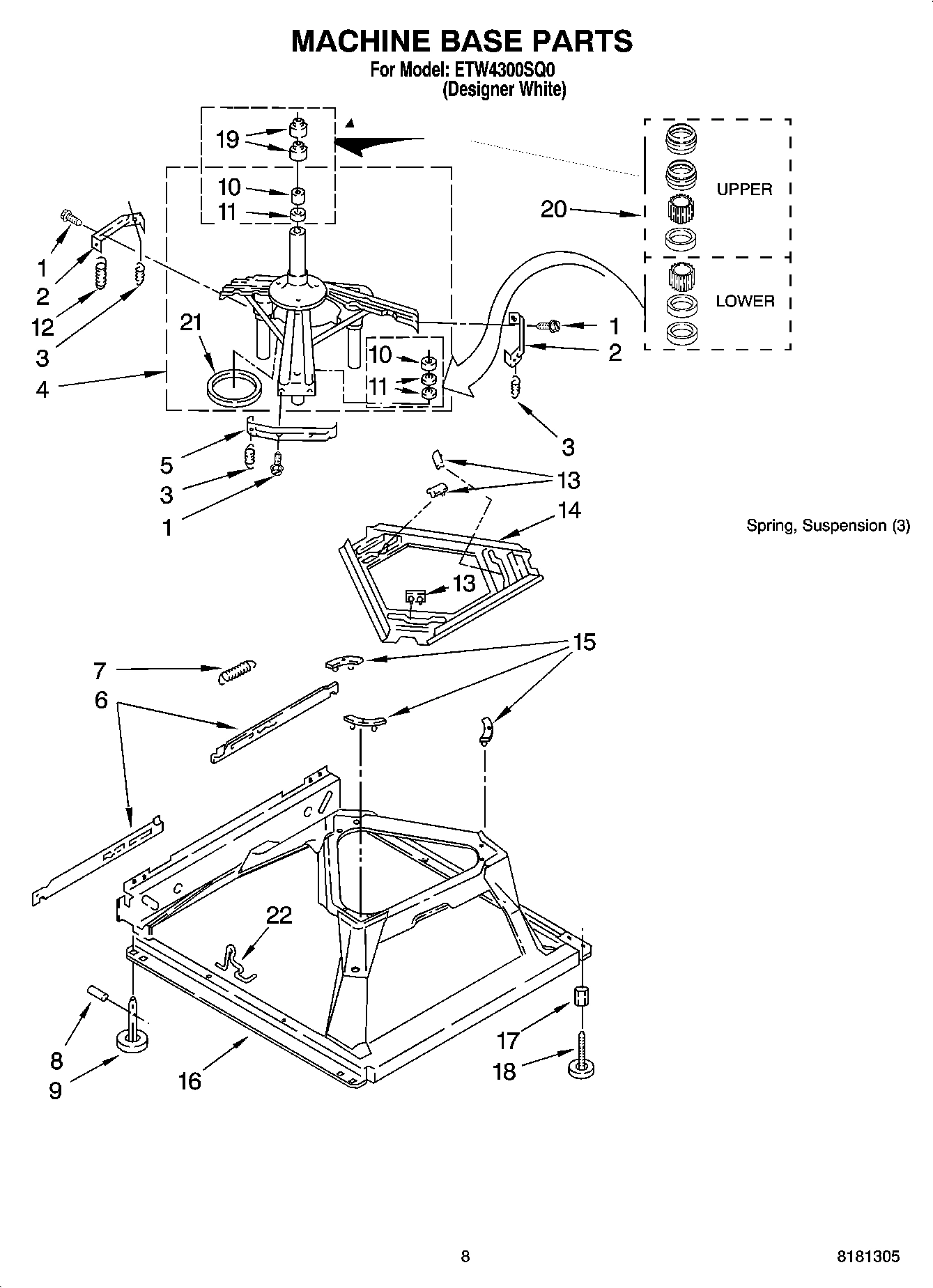 05 - MACHINE BASE PARTS