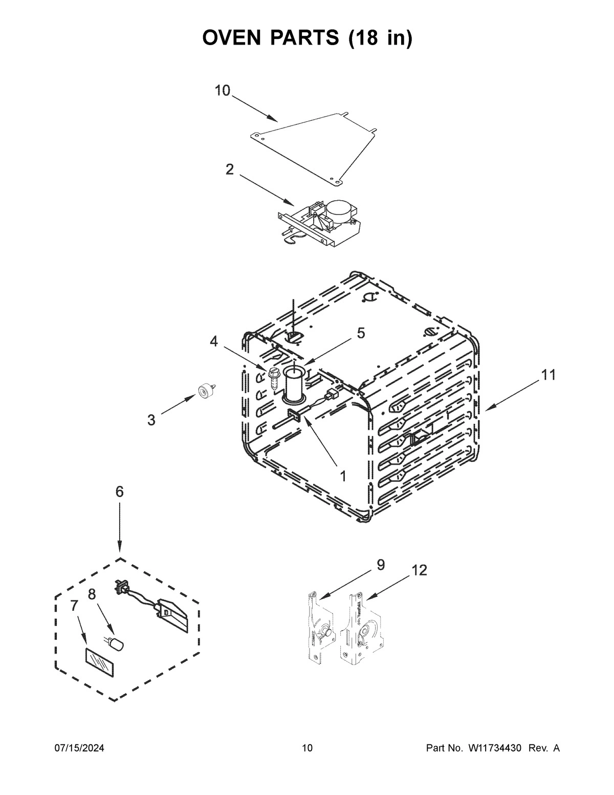 06 - OVEN PARTS (18 IN)