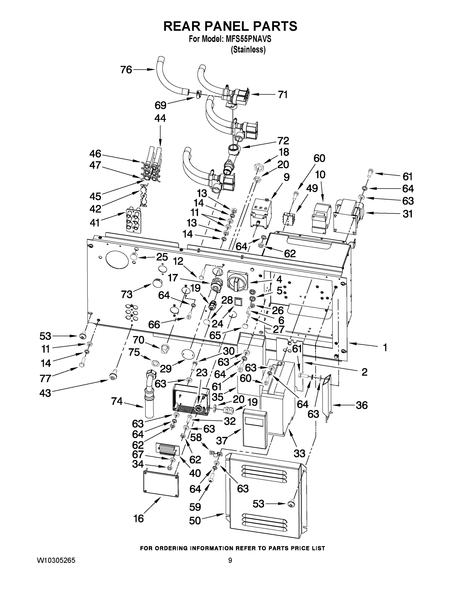 07 - REAR PANEL PARTS