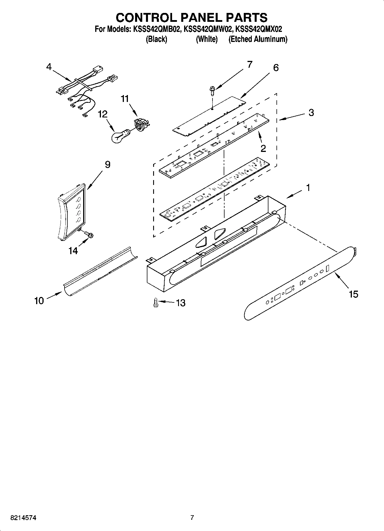 05 - CONTROL PANEL PARTS