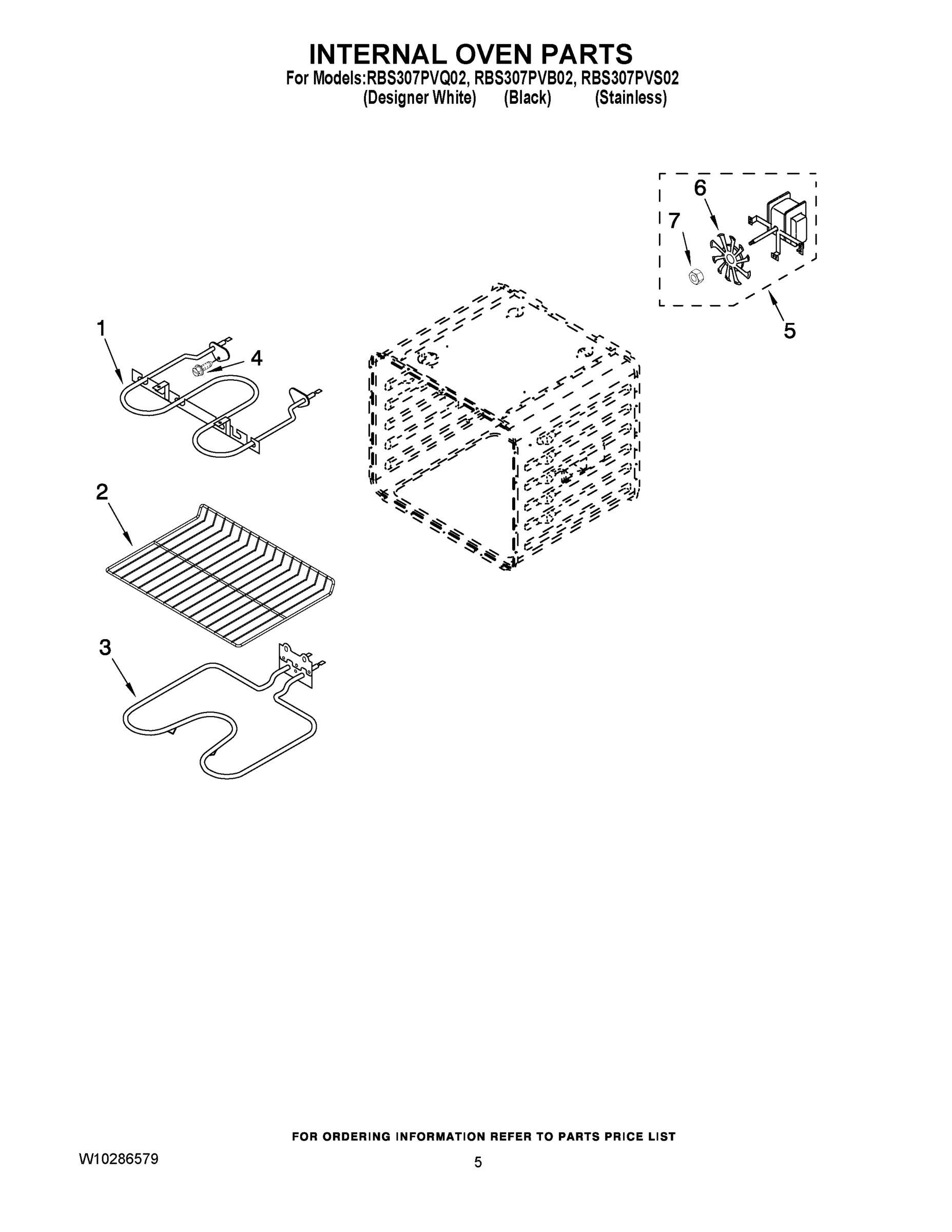 04 - INTERNAL OVEN PARTS