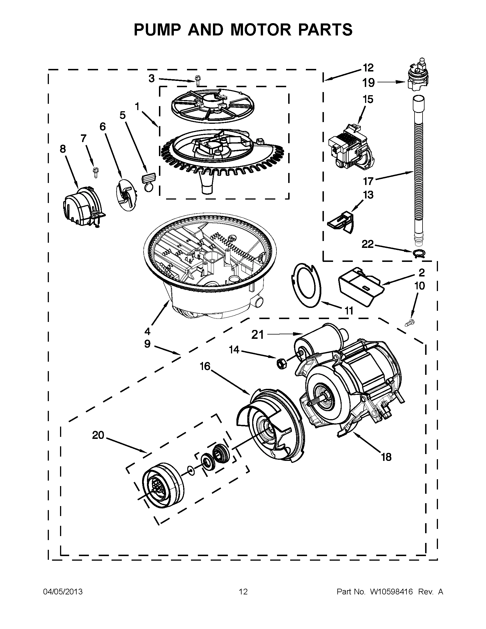 06 - PUMP AND MOTOR PARTS
