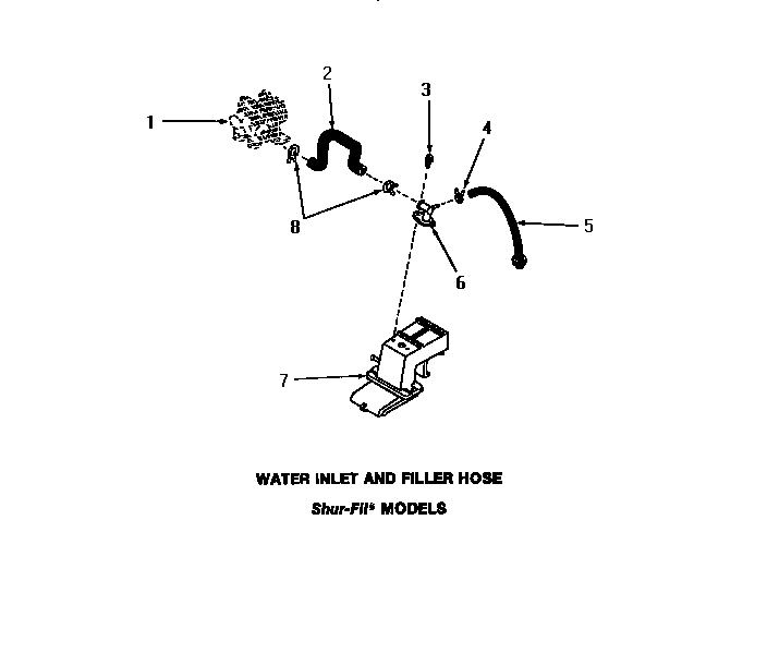 21 - WATER INLET & FILLER HOSE