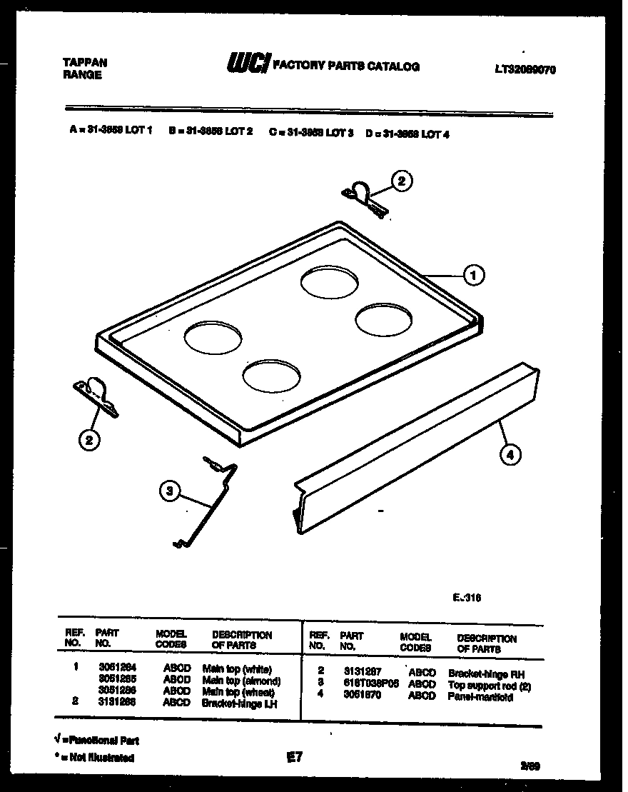 04 - COOKTOP PARTS