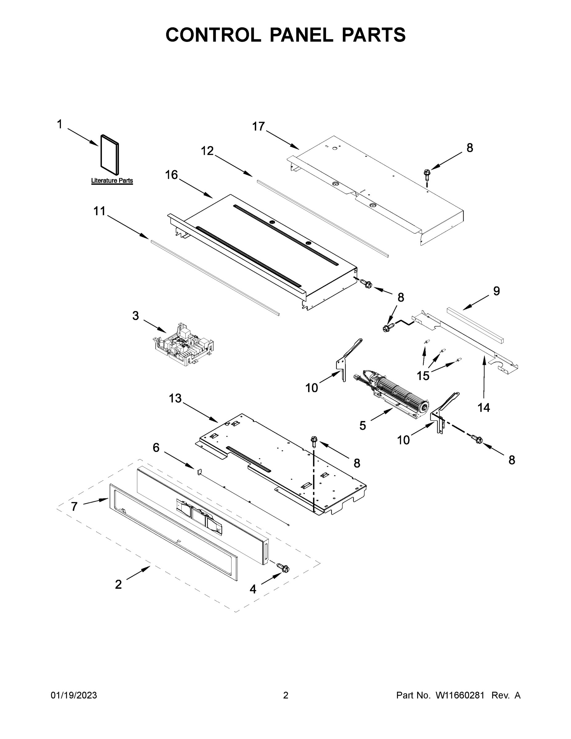 02 - CONTROL PANEL PARTS